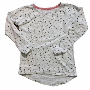 Girls Harper & Elliot long sleeved white shirt